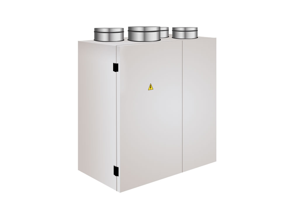 Компактная приточно-вытяжная установка с пластинчатым рекуператором Kentatsu КОМПАКТ ПР